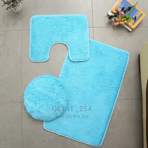 Fluffy 3 in 1 High Quality Toilet Mat