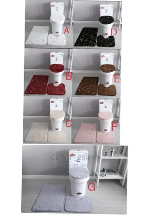 3 in 1 Toilet Mats