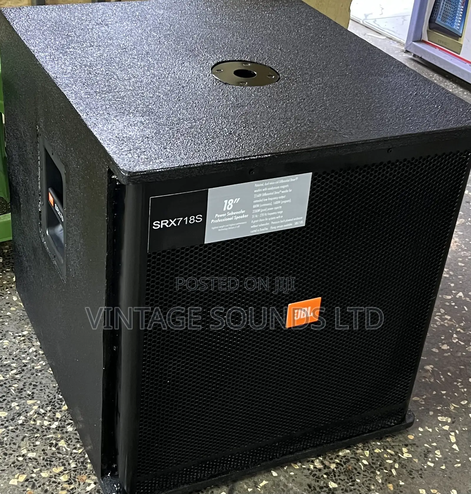 JBL SRX718S Outdoor Indoor Bass Subwoofer