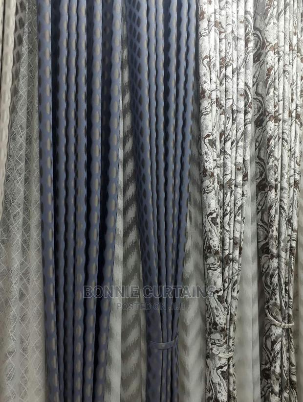 Yellow Curtains With Plain White Sheers - thumbnail 3