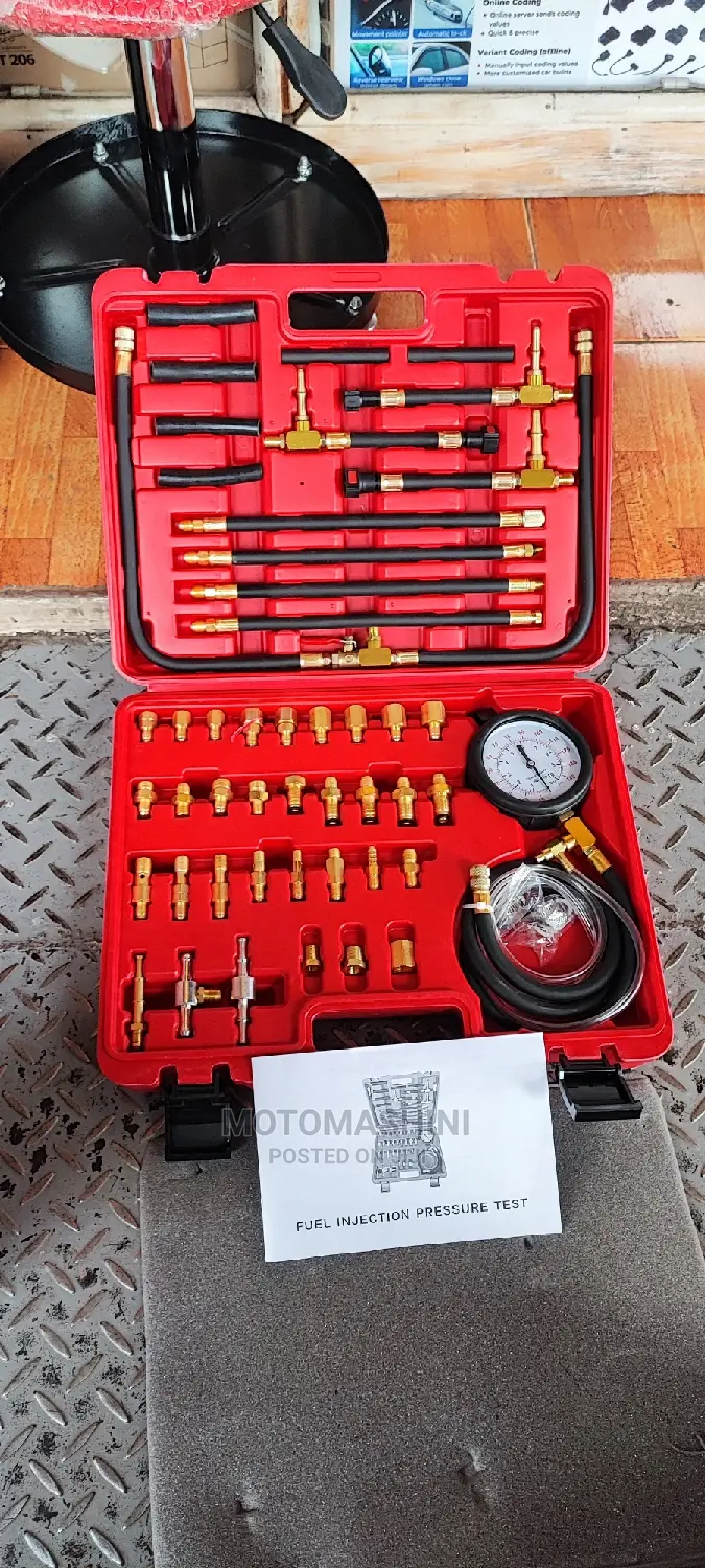 47 Piece Manometer VEHICLE Fuel Injection Pressure Tester