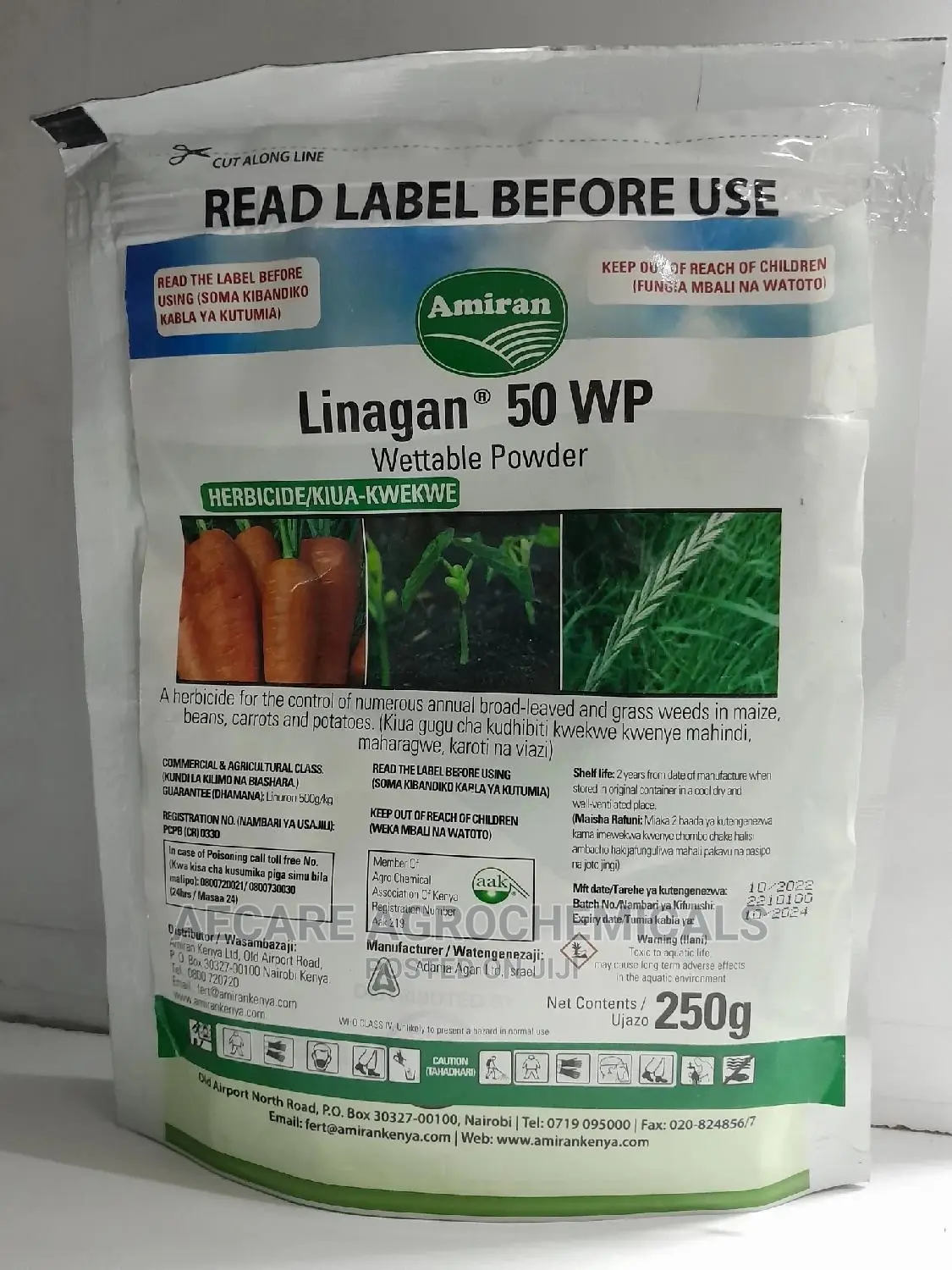 Linagan 50wp Herbicide 250G