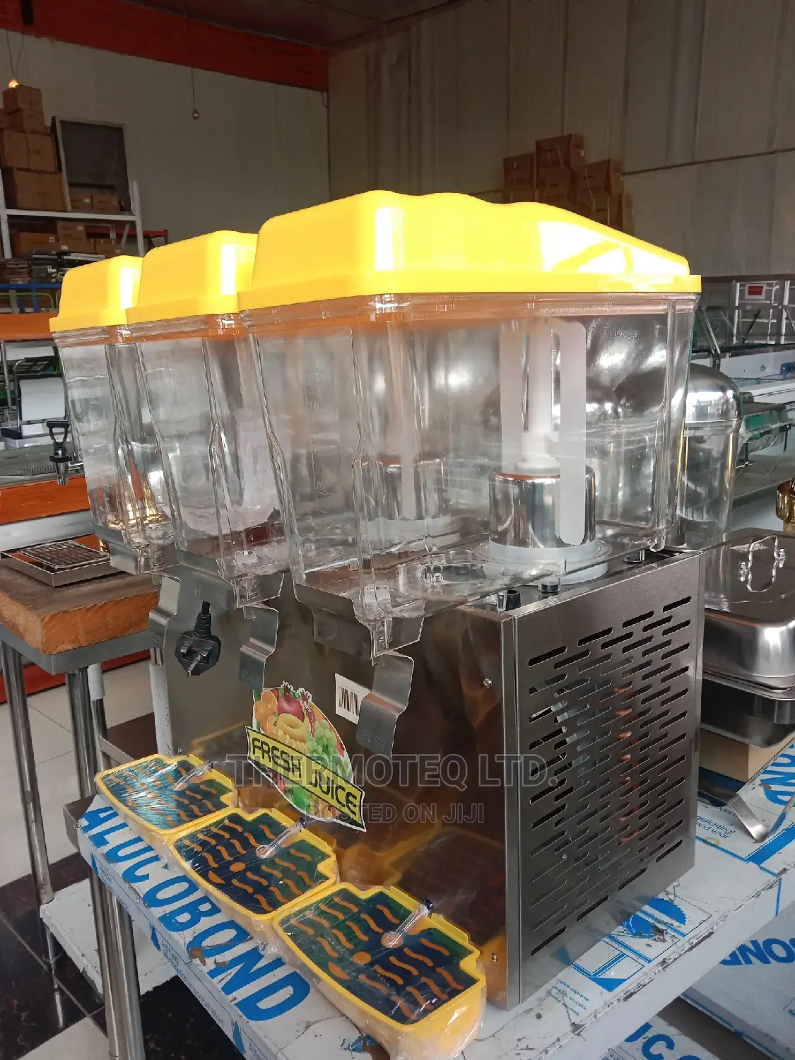 Premium 3-Tank Juice Dispenser (16x3 Ltrs)