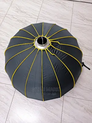Silver Bowens Mount Beauty Dish Softbox With Deflection Disk