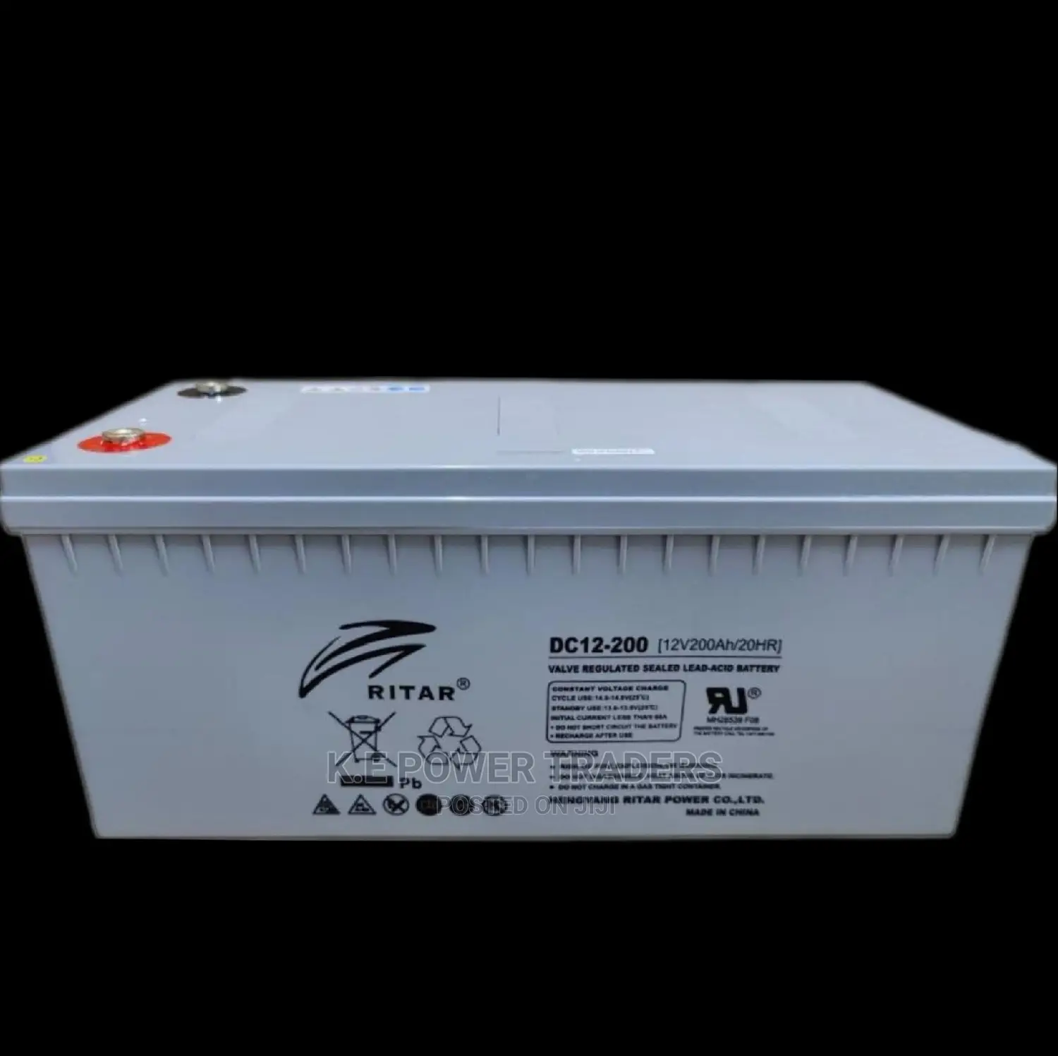 Heavy Duty Original Ritar 200ah Battery