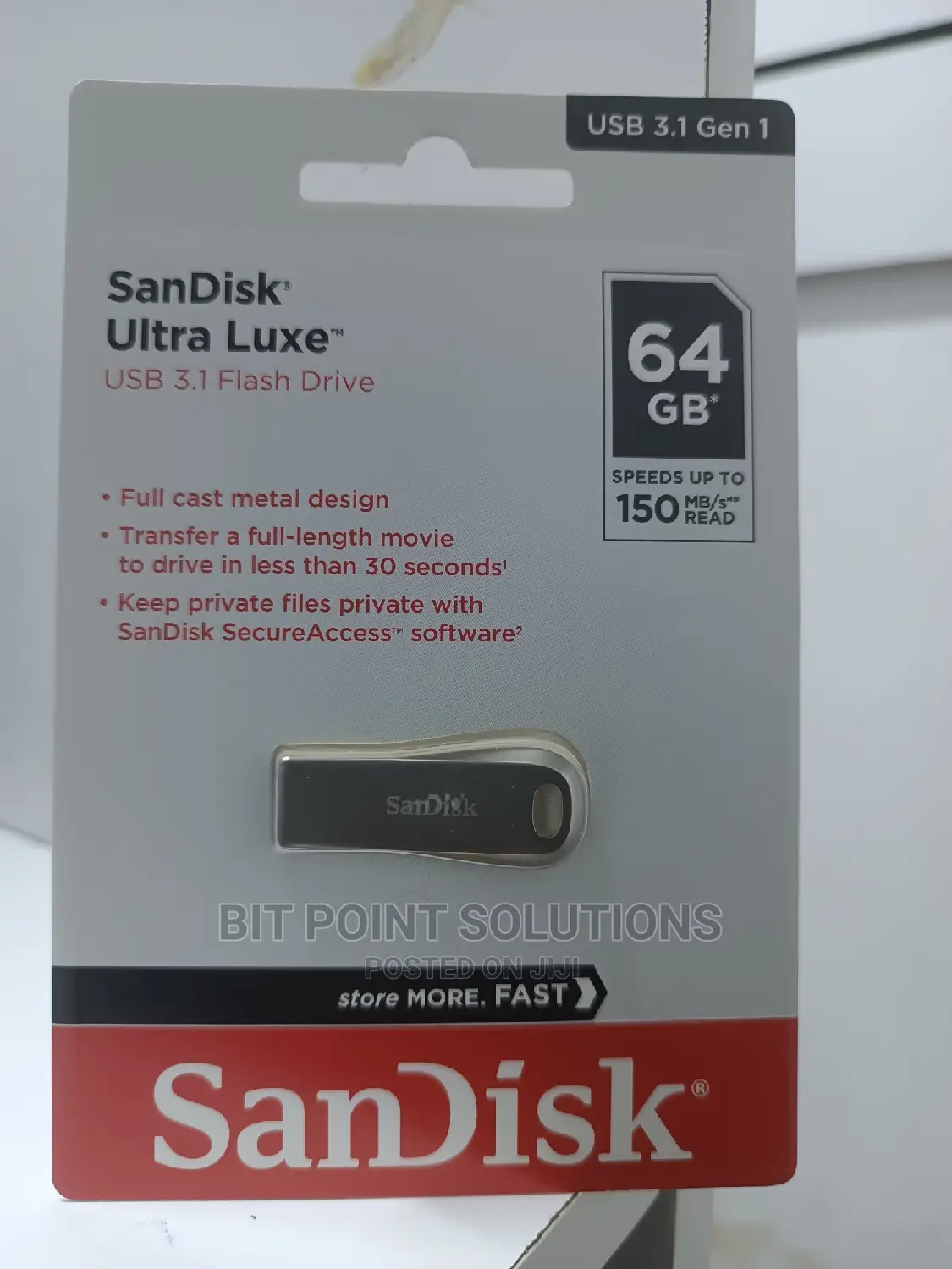 64gb Flashdisk Sandisk Ultra Luxe