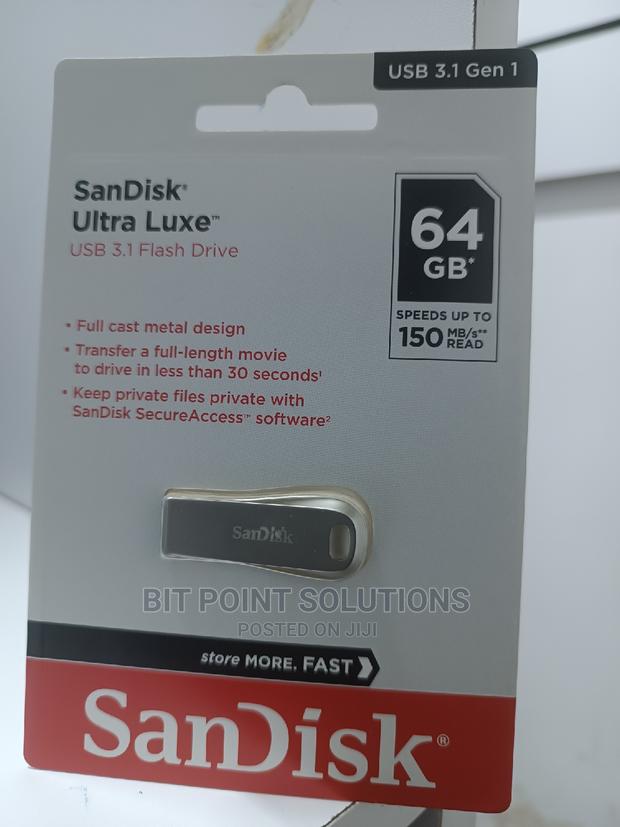 Sandisk 64gb Flash Disk 64gb Ultra Luxe