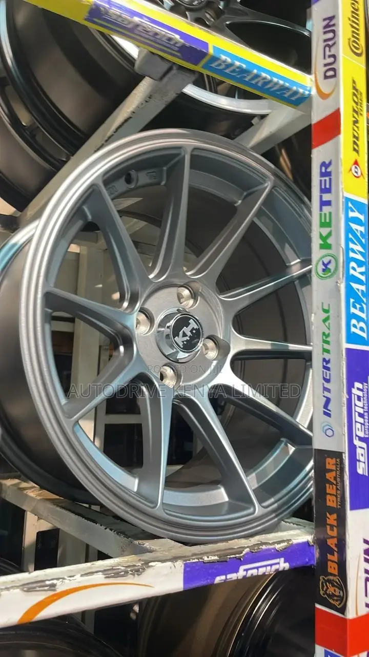 Rim 15" 4holes Offset Gray