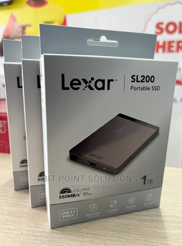 1tb External SSD Lexar 1tb Portable External SSD - main view