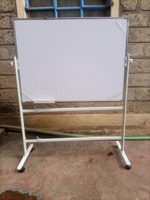 Whiteboard – Board With Wheeled Stand 3ft X 4ft - thumbnail 2