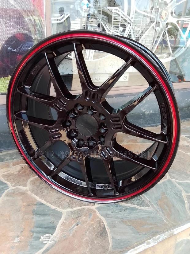 Rims Size 17 Black-Ish Redish - main view