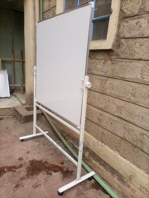Whiteboard – White Board With Wheeled Stand 0.9m X 1.2m - thumbnail 2