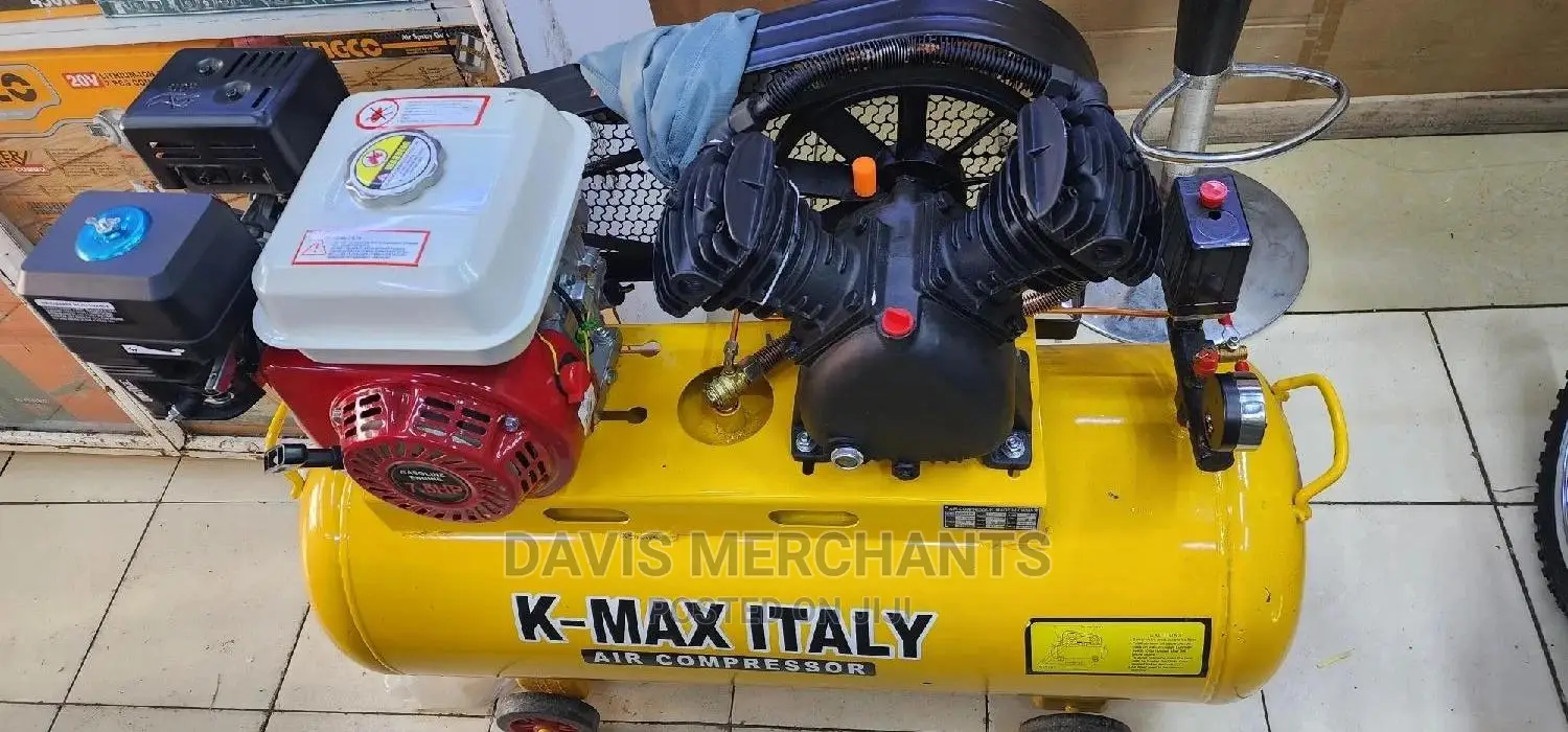 100 Petrol Driven Air Compressor With 7.5hp Double Piston
