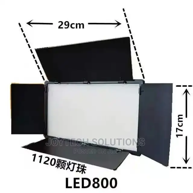 Photography Video Light Led U 800 With Tripod.