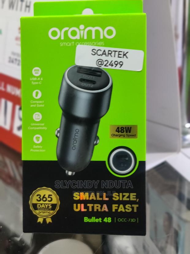 Oraimo Bullet 48 Fast Car Charger - main view
