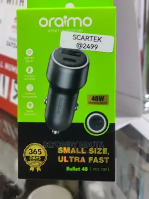 Oraimo Bullet 48 Fast Car Charger