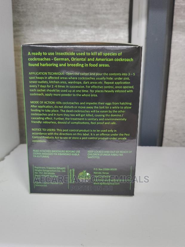 Mende Mo Fire 5G Cockroach Bait 50 × 5g Satchet Per Box - thumbnail 3