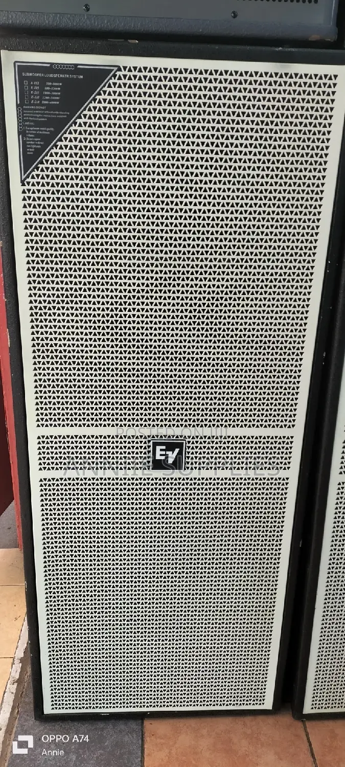 Ev Double 15'' Double Speaker