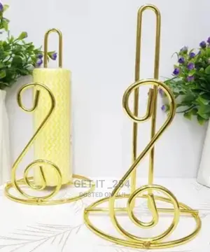 Metallic Kitchen Towel Holder Stand Available in 2 Types: