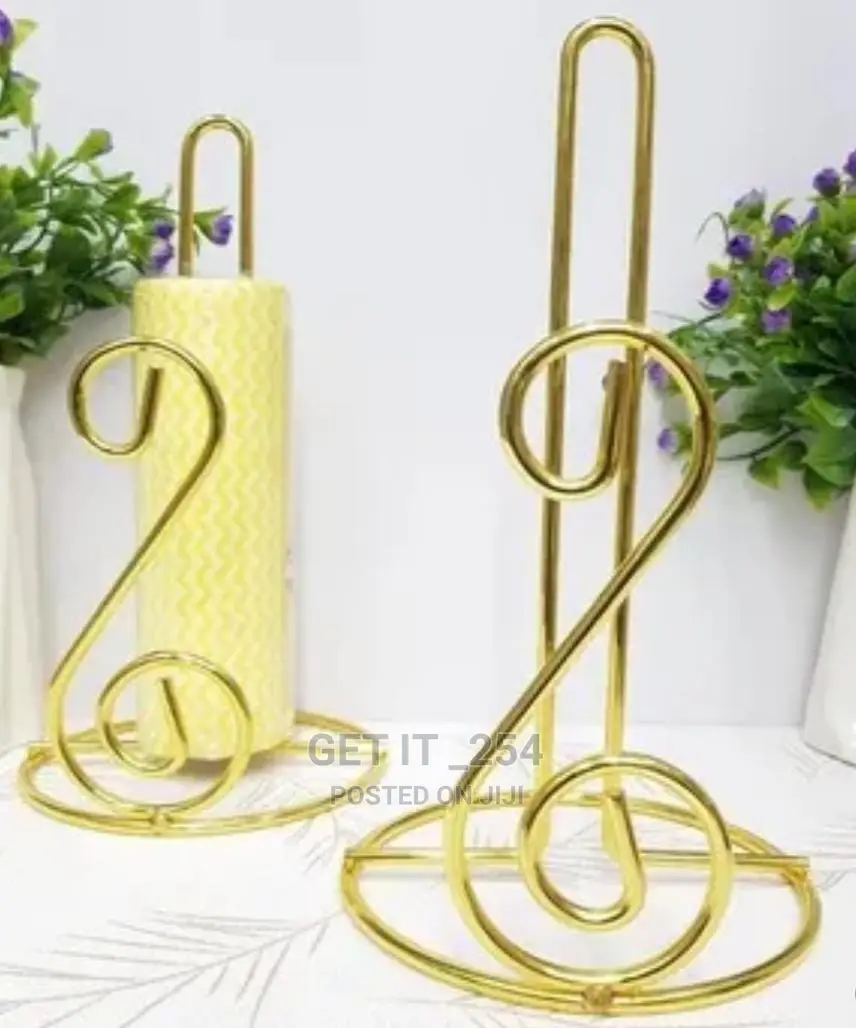 Metallic Kitchen Towel Holder Stand Available in 2 Types: