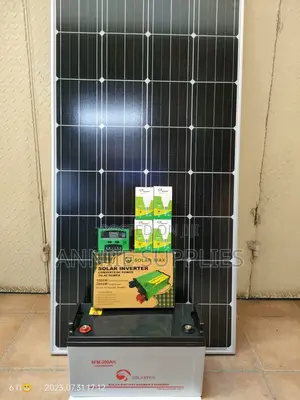 350w Solar +200ah Battery + 600w Inverter + 30A Controller