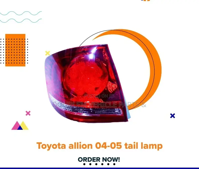 Tail Lamp Toyota Allion 240 2004, 2005,2006