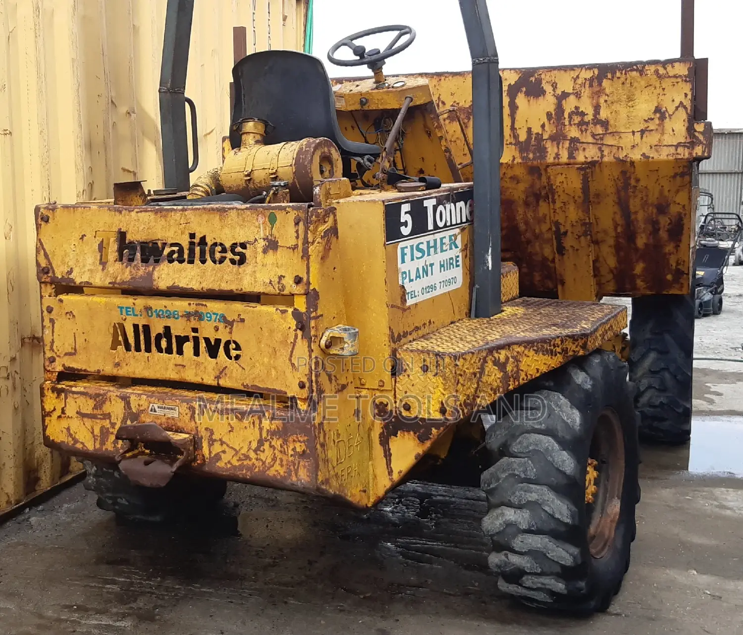 Dumper 2004 4 Cylinder Perkins 5 Ton Alldrive Thwaites Ex-Uk