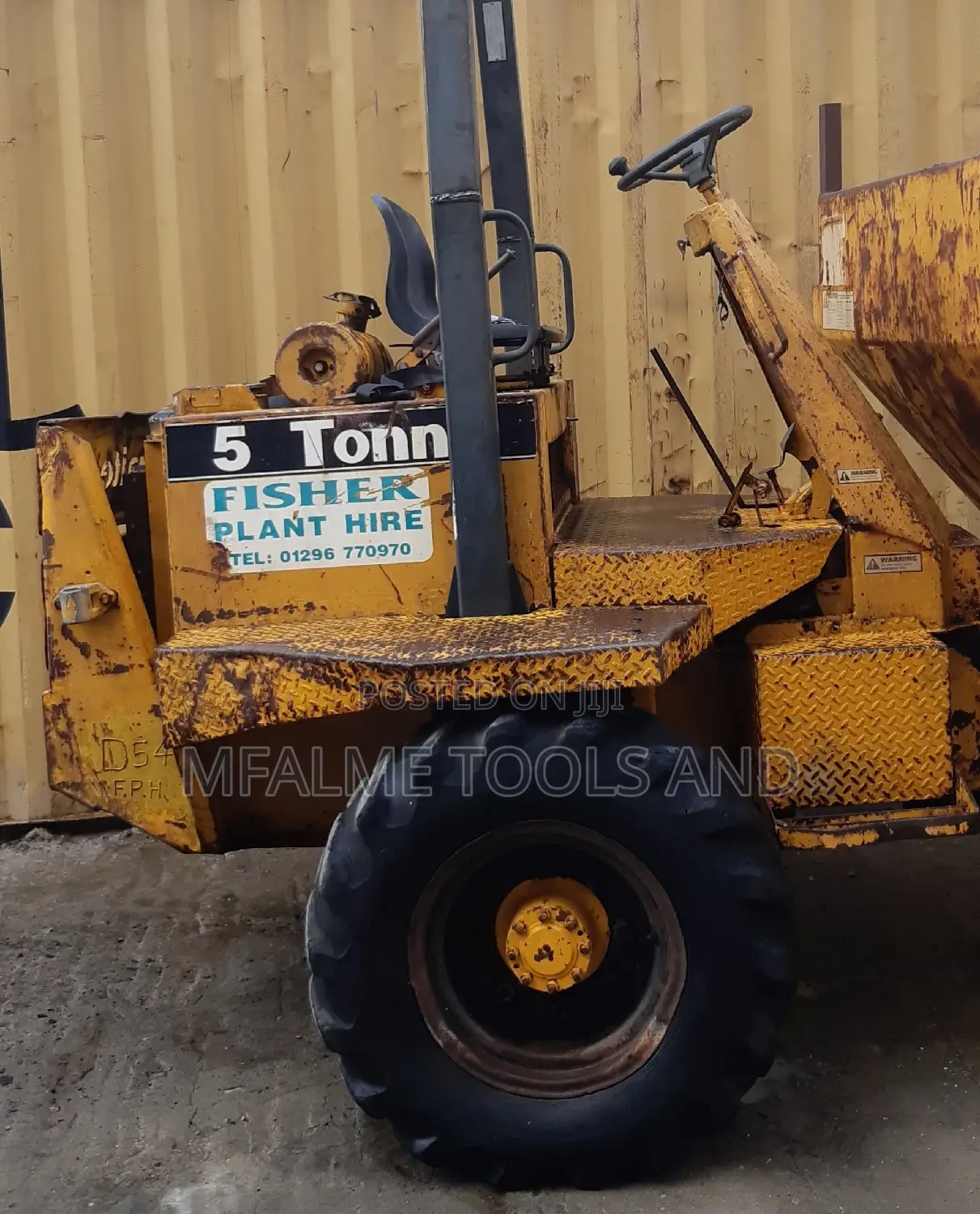 Dumper 2004 4 Cylinder Perkins 5 Ton Alldrive Thwaites Ex-Uk