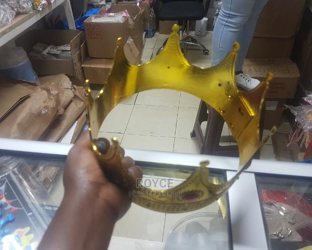 Foldable Plastic Party Crown - main view