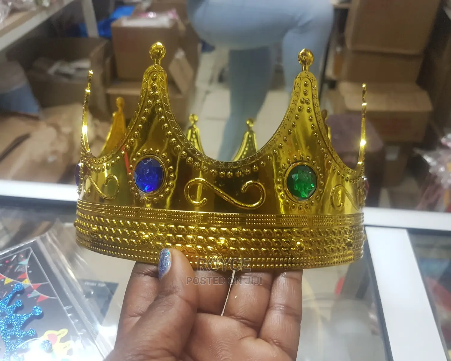 Foldable Plastic Party Crown