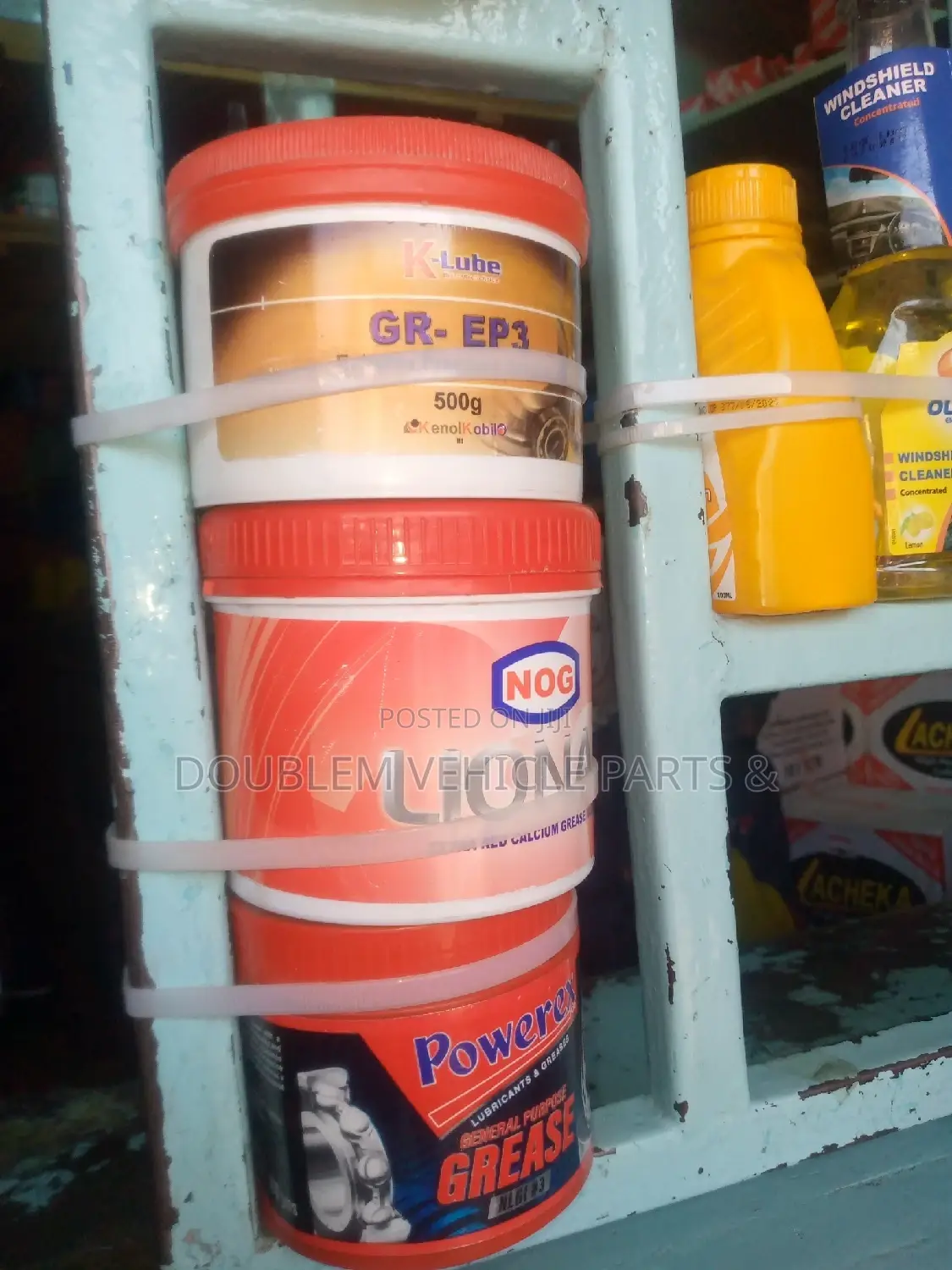 Total Grease and Assorted Greases Different Companies