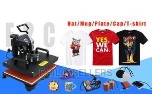 Combo Heat Press Machine T-shirt Hat Cap Mug Plate - thumbnail 2