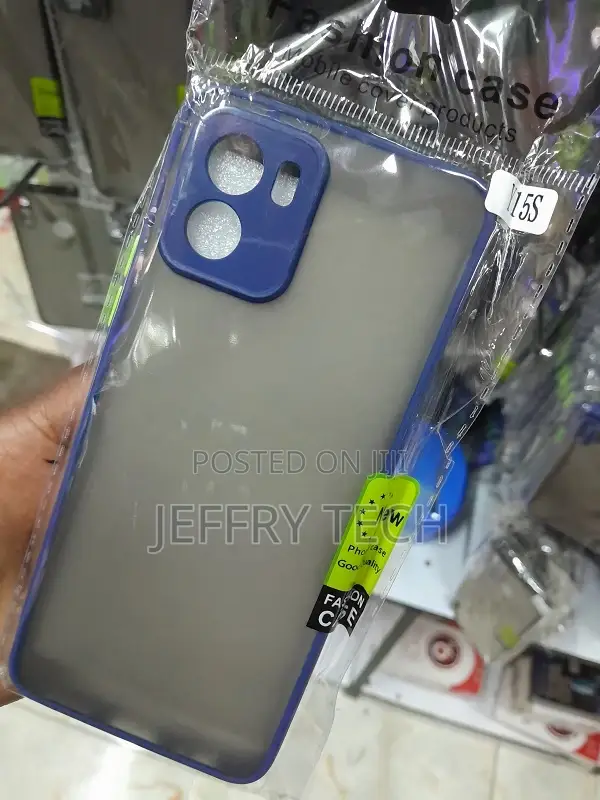 Vivo Y15s Smoke Cover /360 Hard Case/Camera Protection/Shock