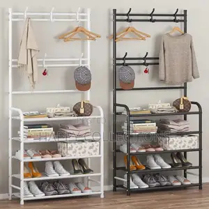 *Multifunctional 5 Tier Shoe Rack Organizer