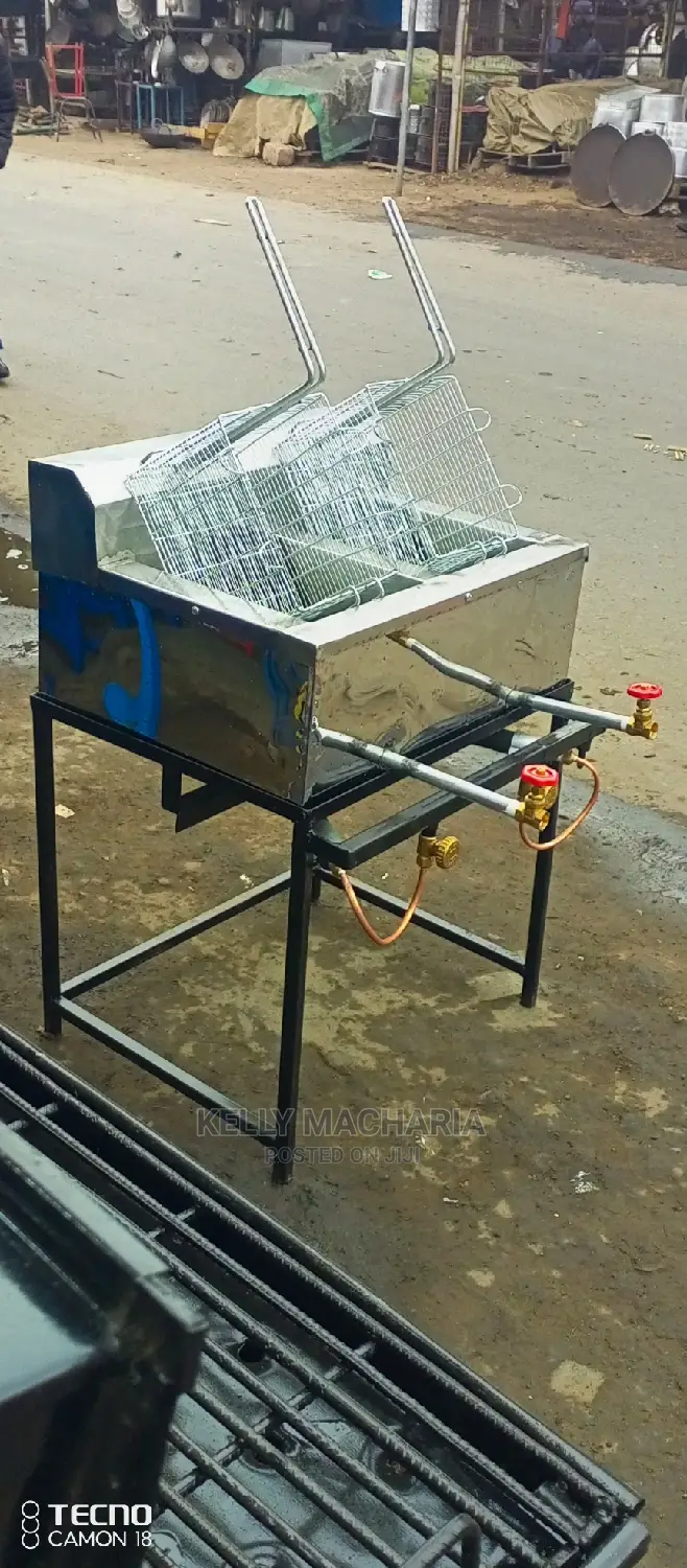 Gas Double Chips Fryers