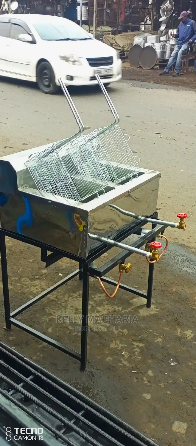Gas Double Chips Fryers