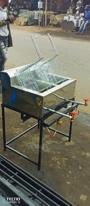 Gas Double Chips Fryers