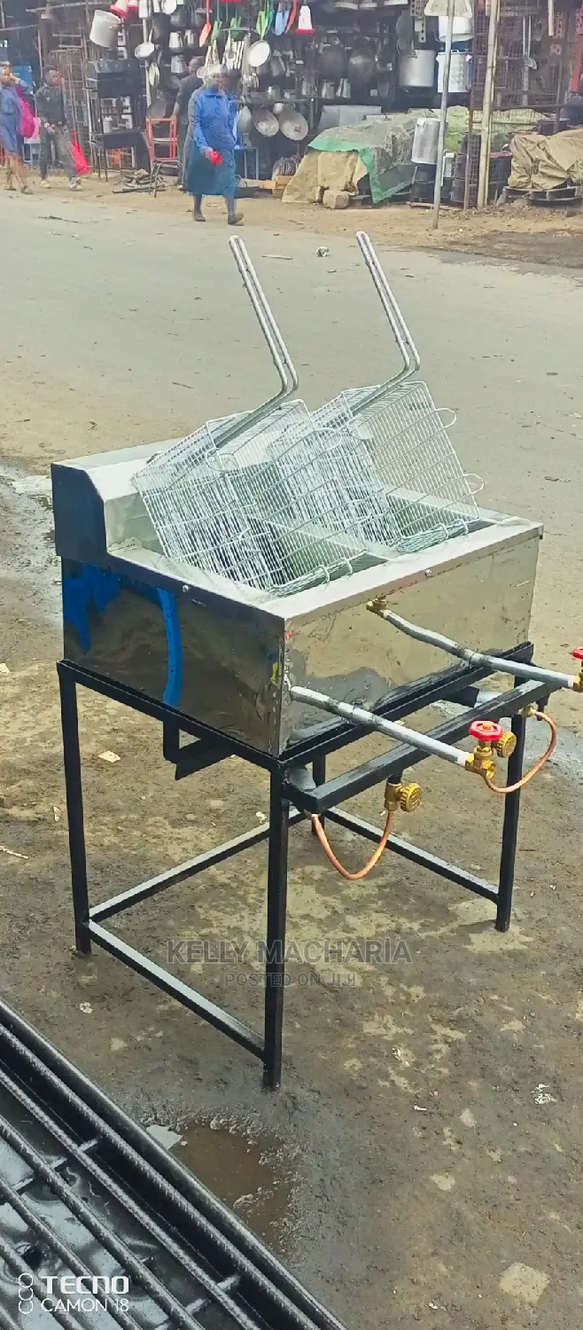 Gas Double Chips Fryers