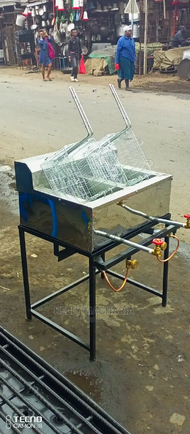 Gas Double Chips Fryers
