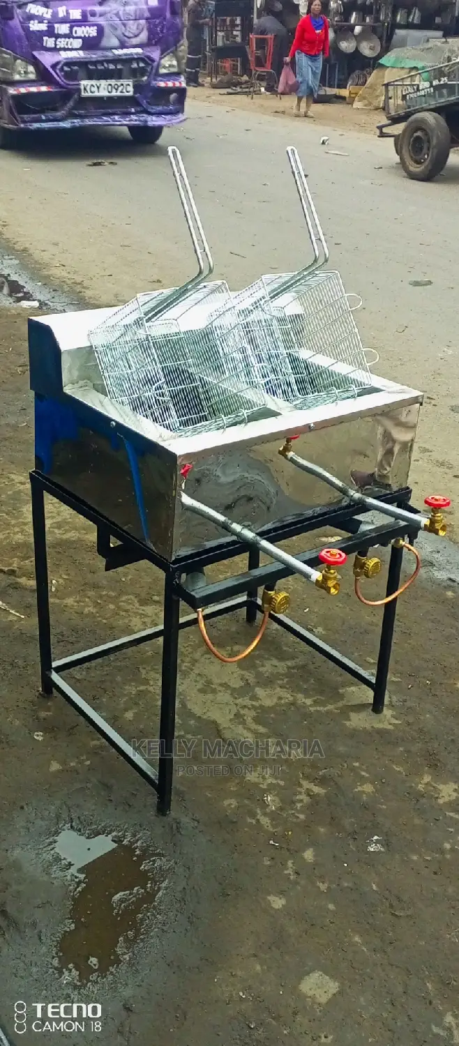 Gas Double Chips Fryers