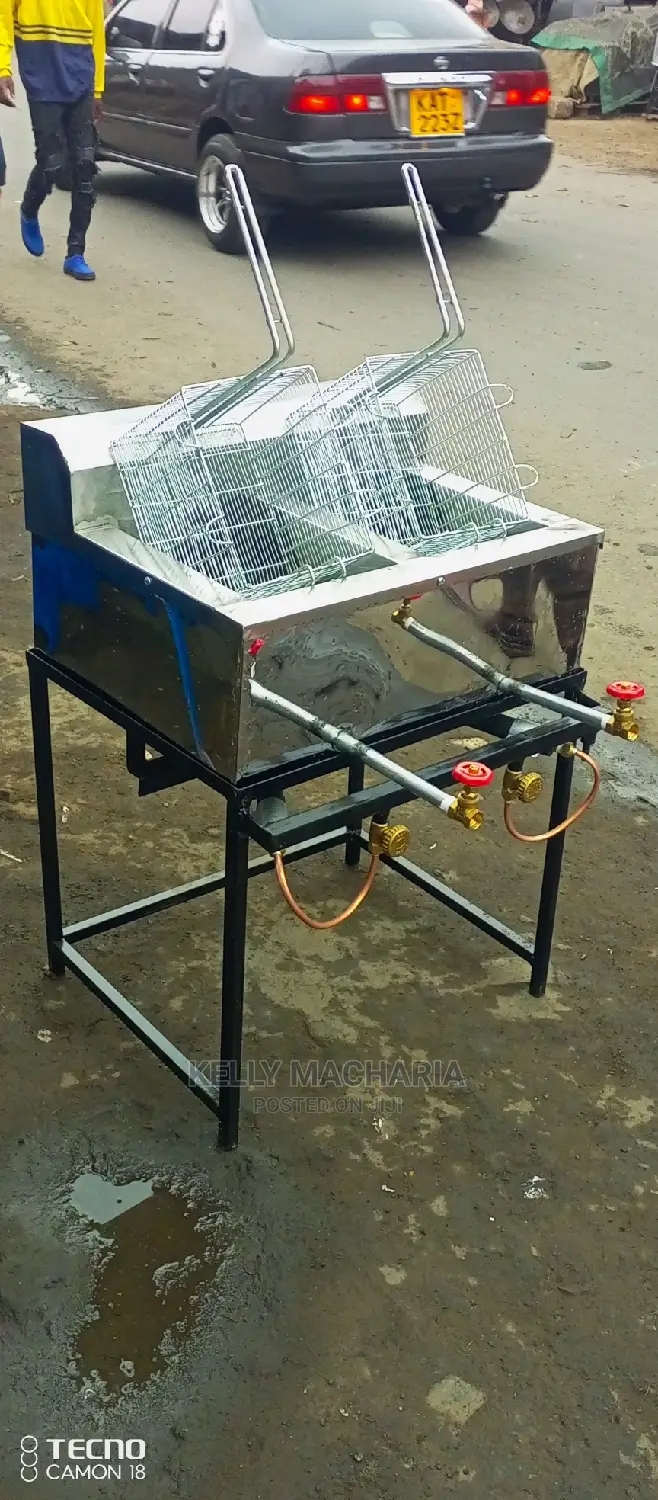 Gas Double Chips Fryers