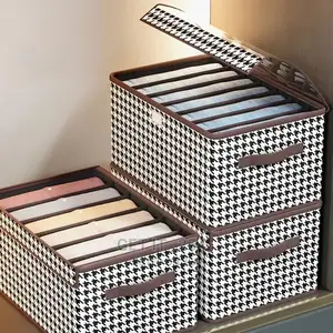 Non-Woven 7 Grid Wardrobe Clothes Organizer/Jeans Organizer