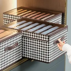 Non-Woven 7 Grid Wardrobe Clothes Organizer/Jeans Organizer