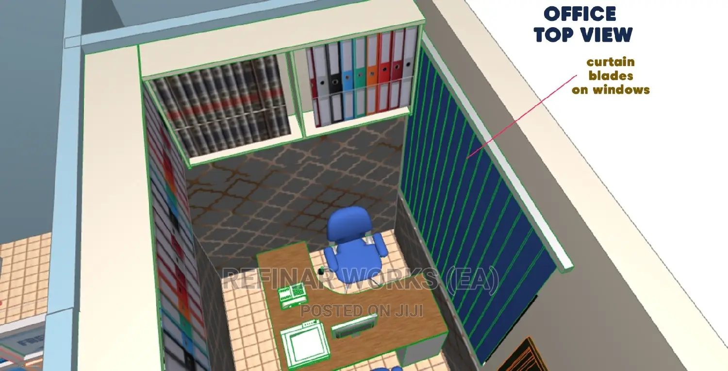 Office Partitioning, Interior Design, Electrical Deco