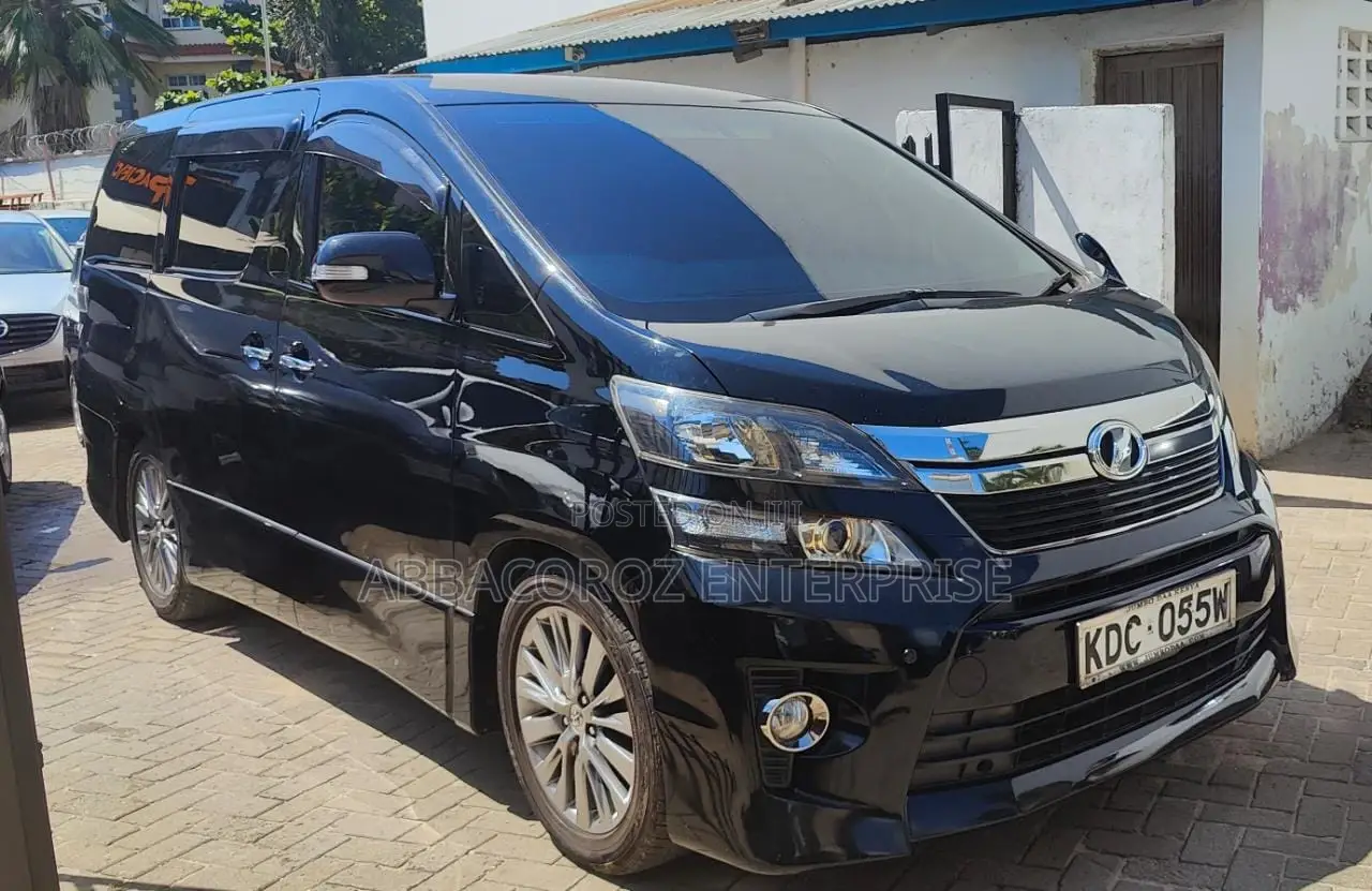 Toyota Vellfire 2014 Black