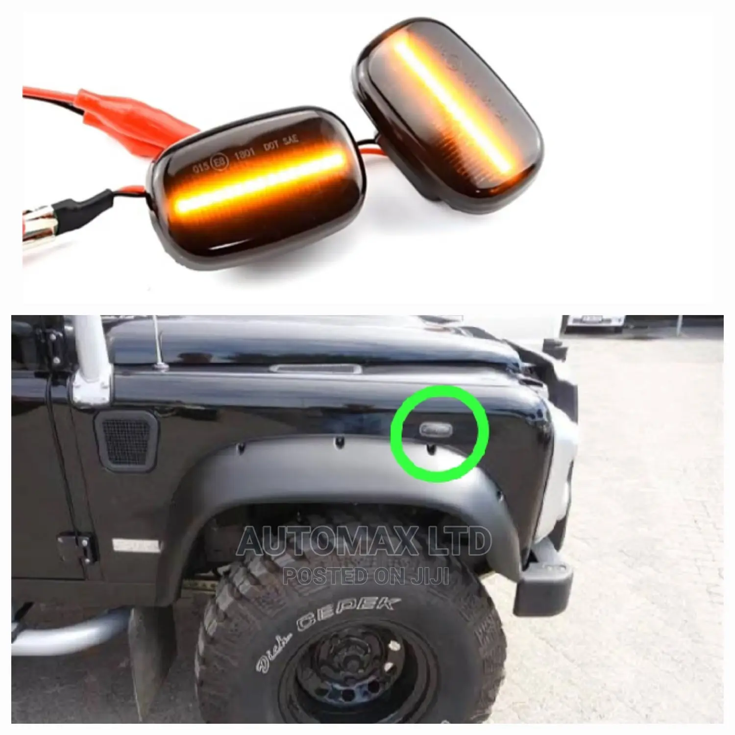 Landrover Defender LED Side Indicators