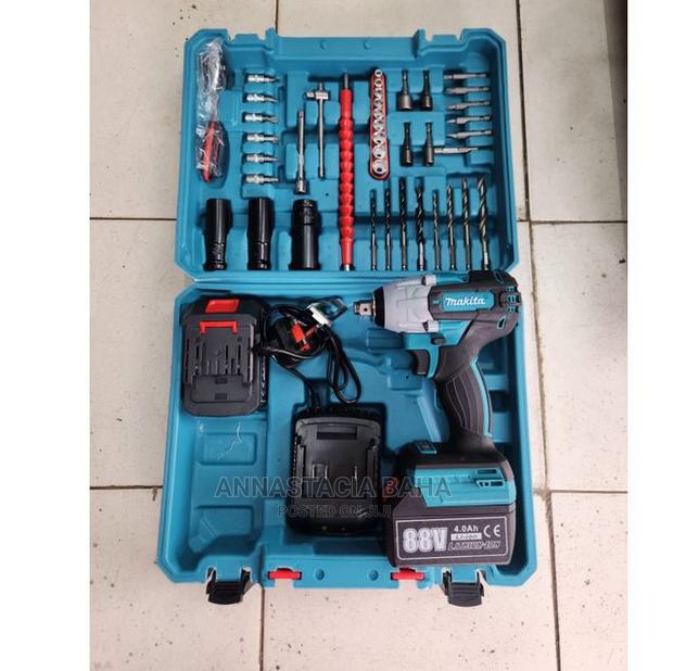 Makita 88V Cordless 2 Battery Electric Hammer Drill Complete - main view