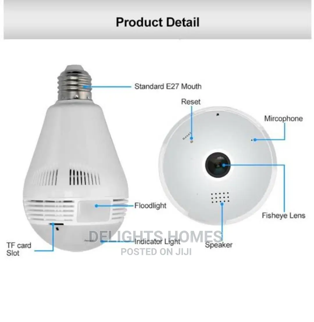 Upgraded Nanny Camera/Wifi Bulb*