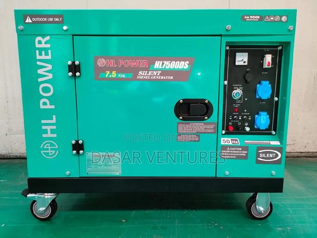 Power Generator 7.5kva Hl Power