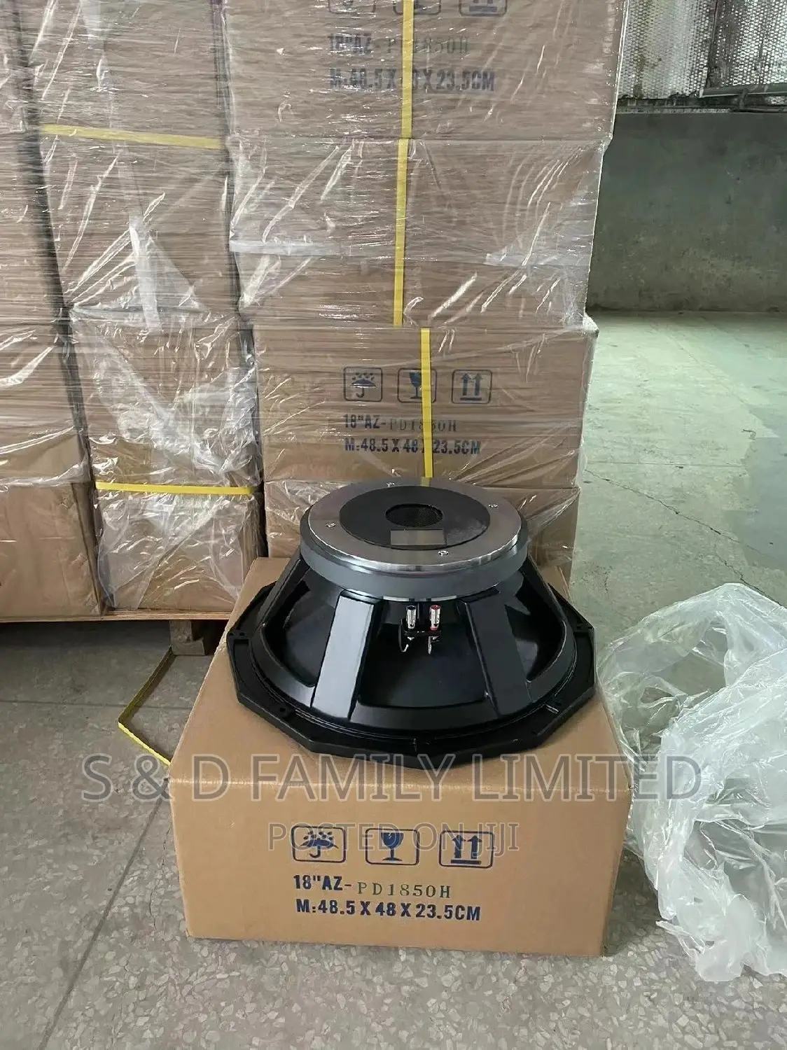 1850 Bass Speaker Pd